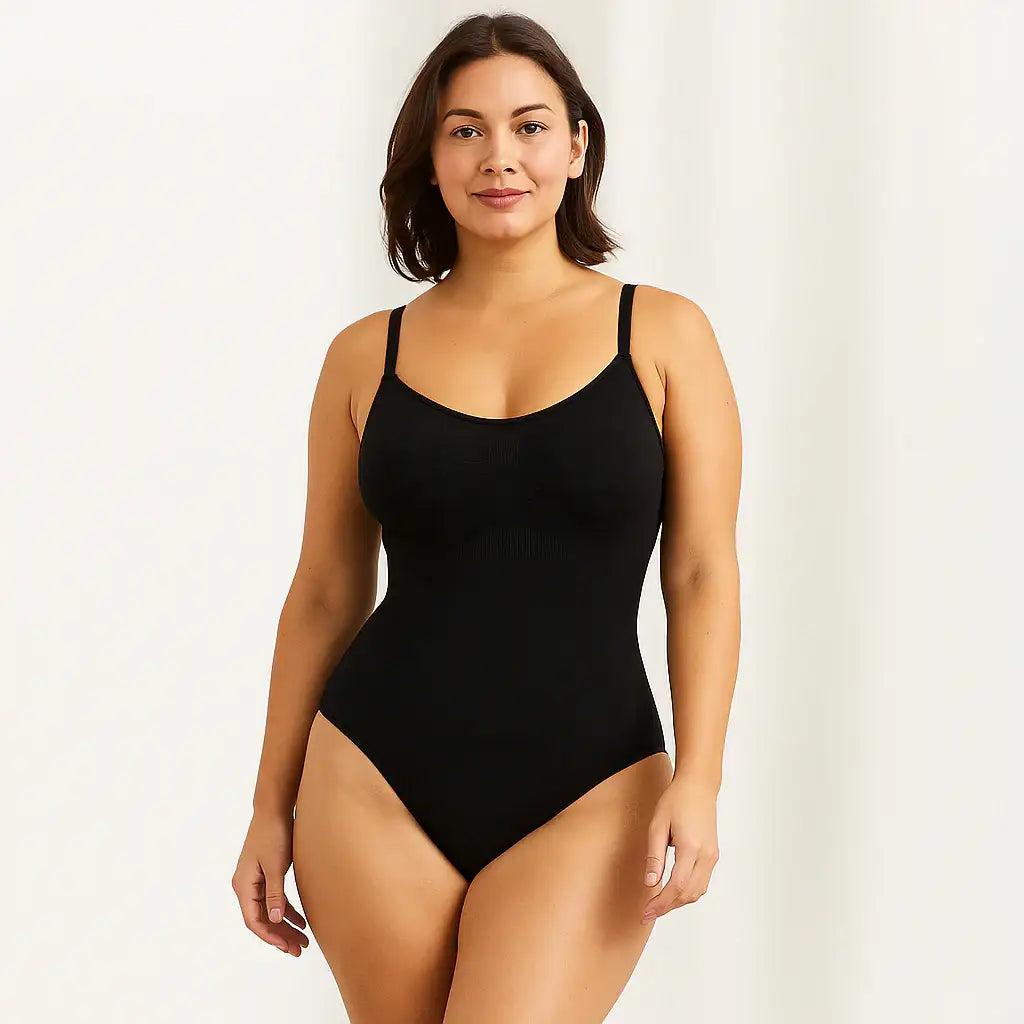 body moldeador con control de abdomen y soporte sin sujetador